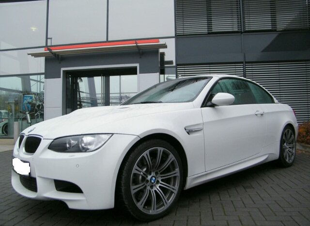 2009 BMW M3 Cabrio DKG *M-DRIVE*DRIVELOGIC full